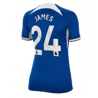 Fotballdrakt Dame Chelsea Reece James #24 Hjemmedrakt 2023-24 Kortermet